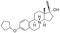 CAS#: 29199-51-7, (17R)-3-(Cyclopentyloxy)-8-Aza-19-Norpregna-1,3,5(10)-Trien-20-Yn-17-Ol