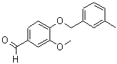 CAS#: 292173-01-4, 3-Methoxy-4-[(3-Methylbenzyl)Oxy]Benzaldehyde