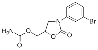 CAS 登录号：29218-32-4， 3-(M-溴苯基)-2-氧代-5-恶唑烷基甲基氨基甲酸酯