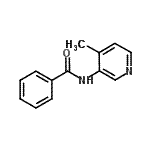 CAS#: 2922-05-6, N-(4-Methyl-3-Pyridinyl)Benzamide