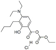 CAS#: 29278-86-2, 4-[(Ethoxycarbonyl)oxy]-Benzoic acid 4-(diethylamino)butyl ester, hydrochloride