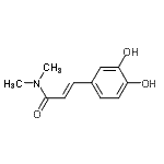 CAS#: 292821-67-1, (2E)-3-(3,4-Dihydroxyphenyl)-N,N-Dimethylacrylamide