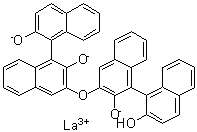 CAS#: 293293-33-1, 3,3'-Oxybis-[1,1'-Binaphthalene]-2,2'-diol lanthanum salt (1:1)