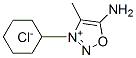 CAS 登录号：29396-22-3， 3-环己基-4-甲基-1-氧杂-2-氮杂-3-铵环戊-2,4-二烯-5-胺氯化物