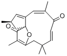 CAS 登录号：29444-03-9， 假白榄酮