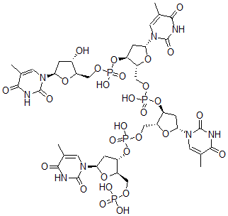 CAS 登录号：2945-57-5， 胸苷酰-(5'-3')-胸苷酰-(5'-3')-胸苷酰-(5'-3')-5'-胸苷酸