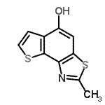 CAS#: 294668-48-7, 2-Methylthieno[2,3-e][1,3]Benzothiazol-5-Ol