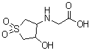 CAS 登录号：294669-00-4， N-(4-羟基-1,1-二氧代四氢-3-噻吩基)甘氨酸