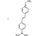 CAS#: 29519-52-6, 4-{2-[4-(Dimethylamino)Phenyl]Vinyl}-1-Ethylpyridinium Iodide