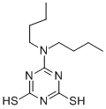 CAS 登录号：29529-99-5， 6-(二丁基氨基)-1,3,5-三嗪-2,4(1H,3H)-二硫酮