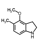 CAS#: 295325-87-0, 4-Methoxy-5-Methylindoline