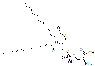 CAS 登录号：2954-46-3， 二月桂酰磷脂酰丝氨酸