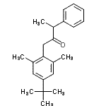 CAS#: 29549-18-6, 1-[2,6-Dimethyl-4-(2-Methyl-2-Propanyl)Phenyl]-3-Phenyl-2-Butanone