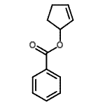 CAS#: 29555-16-6, 2-Cyclopenten-1-Yl Benzoate