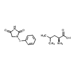 CAS#: 29588-99-6, L-Leucine - 1-(Phenylsulfanyl)-2,4-Imidazolidinedione (1:1)