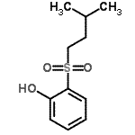 CAS 登录号：29634-36-4， 2-[(3-甲基丁基)磺酰基]苯酚