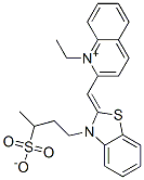 CAS#: 29637-13-6, 1-Ethyl-2-[[3-(3-Sulphonatobutyl)-3H-Benzothiazol-2-Ylidene]Methyl]Quinolinium