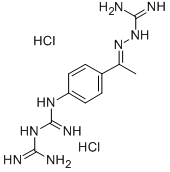 CAS#: 2964-25-2, 1-(4-(1-(Aminohydrazinylidene)Ethyl)Phenyl)Biguanide Dihydrochloride