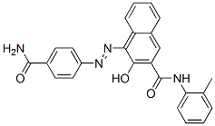 CAS#: 2972-58-9, 4-[[4-(Aminocarbonyl)Phenyl]Azo]-3-Hydroxy-N-(2-Methylphenyl)Naphthalene-2-Carboxamide