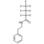 CAS 登录号：29723-29-3， 2,2,3,3,4,4,4-七氟-N-(2-苯基乙基)丁酰胺