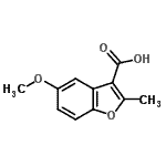 CAS # 29735-88-4, 5-Methoxy-2-Methyl-1-Benzofuran-3-Carboxylic Acid