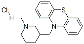 CAS#: 2975-36-2, 10-[(1-Methyl-3-Piperidyl)Methyl]-10H-Phenothiazine Monohydrochloride