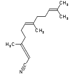 CAS#: 29789-67-1, (2E,6E)-3,7,11-Trimethyl-2,6,10-Dodecatrienenitrile