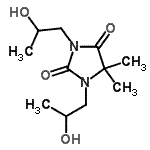 CAS#: 29810-24-0, 1,3-Bis(2-Hydroxypropyl)-5,5-Dimethyl-2,4-Imidazolidinedione