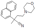 CAS#: 2982-09-4, alpha-Methyl-alpha-(1-Naphtyl)-4-Morpholinebutyronitrile