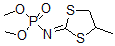 CAS#: 2984-59-0, (4-Methyl-1,3-dithiolan-2-ylidene)-Phosphoramidic acid dimethyl ester