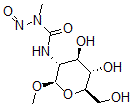 CAS 登录号：29847-17-4， 甲基 2-脱氧-2-(3-甲基-3-亚硝基脲基)-beta-D-吡喃葡萄糖苷