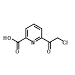 CAS 登录号：298692-34-9， 6-(氯乙酰基)-2-吡啶羧酸