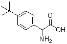 CAS 登录号：299165-27-8， 氨基[4-(2-甲基-2-丙基)苯基]乙酸