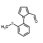 CAS#: 299166-76-0, 1-[2-(Methylsulfanyl)Phenyl]-1H-Pyrrole-2-Carbaldehyde