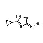 CAS#: 299170-05-1, (3Z)-5-Cyclopropyl-3-Hydrazono-2,3-Dihydro-1H-1,2,4-Triazole