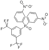 CAS 登录号：299176-63-9， 3,5-二(三氟甲基)苯基-二(3-硝基苯基)氧膦