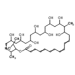 CAS 登录号：29919-25-3， 14,16,18,20,22,24,26,28-八羟基-32-异丙基-15,31-二甲基氧杂环三十二碳-3,5,7,9,11,29-六烯-2-酮