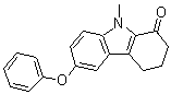 CAS#: 299405-79-1, 9-Methyl-6-Phenoxy-2,3,4,9-Tetrahydro-1H-Carbazol-1-One