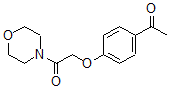 CAS 登录号：29942-00-5， 4'-吗啉基羰基甲氧基苯乙酮
