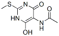 CAS#: 299421-99-1, N-[1,4-Dihydro-6-Hydroxy-2-(Methylthio)-4-Oxo-Pyrimidin-5-Yl]-Acetamide