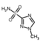 CAS#: 29982-50-1, 1-Methyl-1H-1,2,4-Triazole-3-Sulfonamide