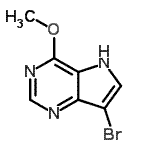 CAS#: 299916-83-9, 7-Bromo-4-Methoxy-5H-Pyrrolo[3,2-d]Pyrimidine