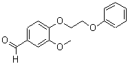 CAS#: 299936-09-7, 3-Methoxy-4-(2-Phenoxyethoxy)Benzaldehyde