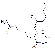 CAS 登录号：300-88-9， 铵[(E)-2-氯庚-1-烯基]-羟基次肿酸盐