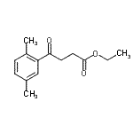 CAS 登录号：30005-21-1， 乙基4-(2,5-二甲基苯基)-4-氧代丁酸酯