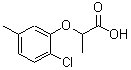 CAS 登录号：30033-94-4， 2-(2-氯-5-甲基苯氧基)丙酸