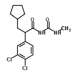 CAS#: 300354-43-2, 3-Cyclopentyl-2-(3,4-Dichlorophenyl)-N-(Methylcarbamoyl)Propanamide