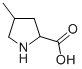 CAS 登录号：3005-85-4， 4-甲基-2-吡咯烷羧酸