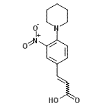 CAS#: 300541-92-8, (2E)-3-[3-Nitro-4-(1-Piperidinyl)Phenyl]Acrylic Acid