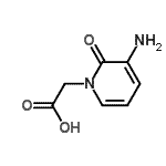 CAS 登录号：300582-90-5， (3-氨基-2-氧代-1(2H)-吡啶基)乙酸